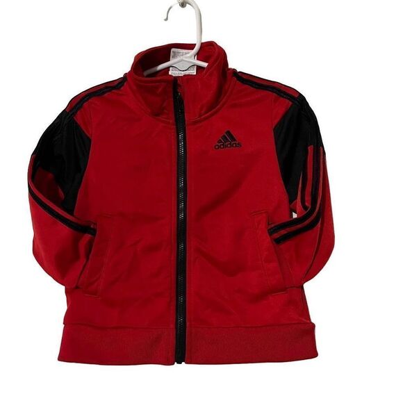 ADIDAS Full Zip Track Jacket Size 24M - Picture 1 of 6